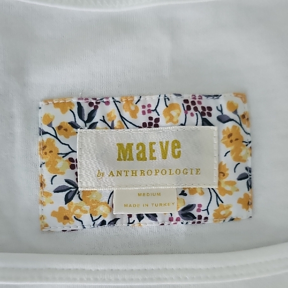 Anthropologie Maeve Cotton Top Size M - Picture 10 of 11